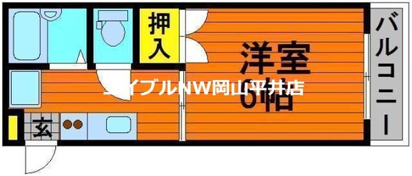 コーポパロスの物件間取画像